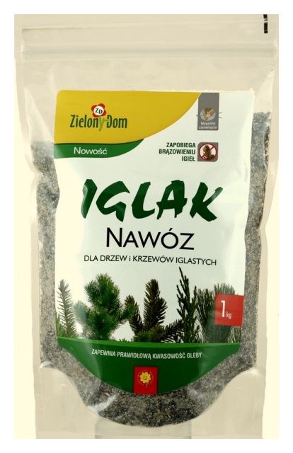 Nawóz do iglaków 1 kg Zielony Dom 