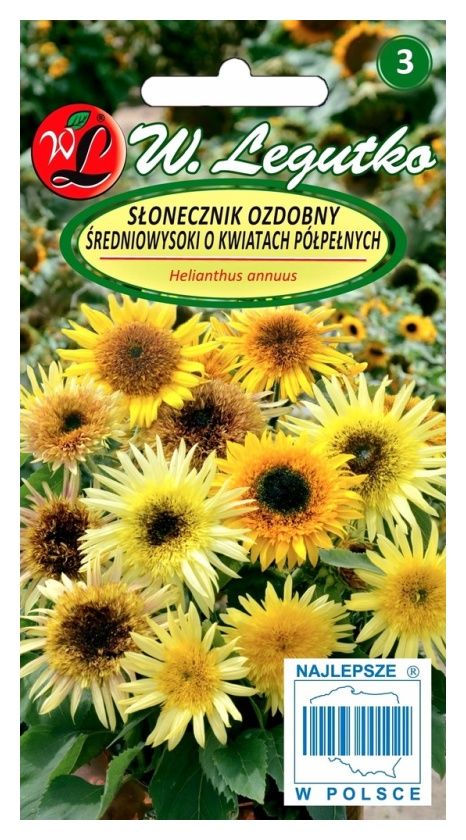 Słonecznik półpełny mieszanka 3g Legutko