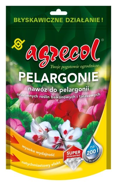 Nawóz krystaliczny do pelargonii 200 g Agrecol