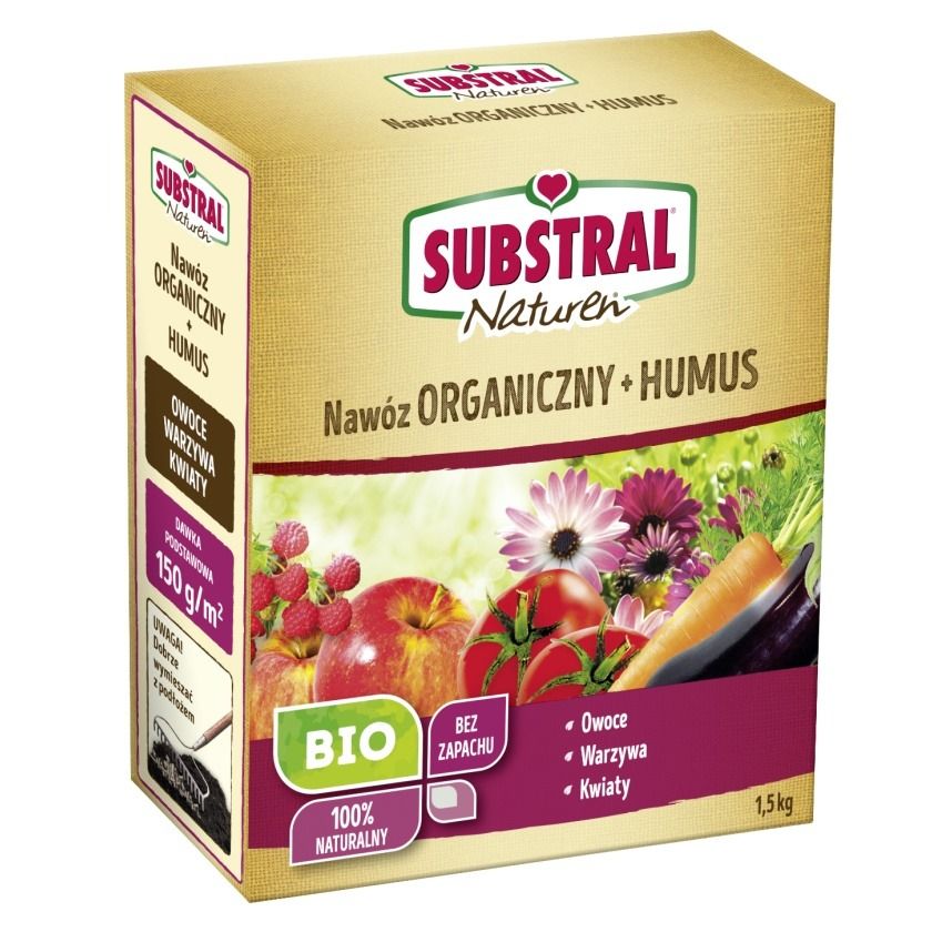 Nawóz 2w1 Naturalny + humus Substral