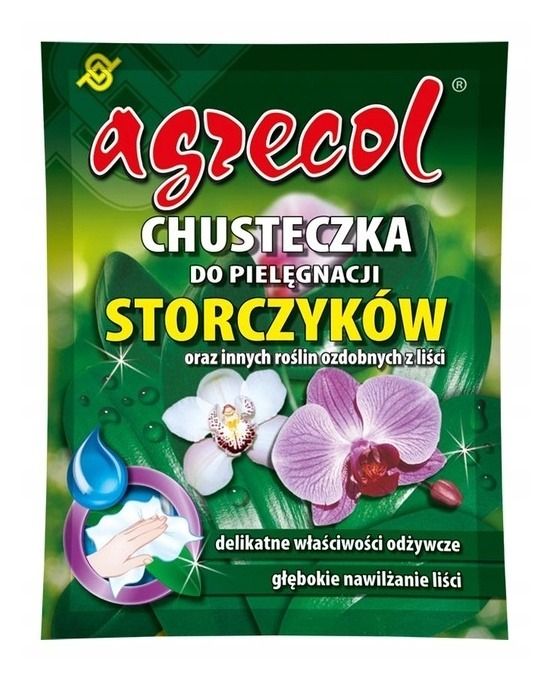 Chusteczka do storczyków i innych roślin o ozdobnych liściach Agrecol