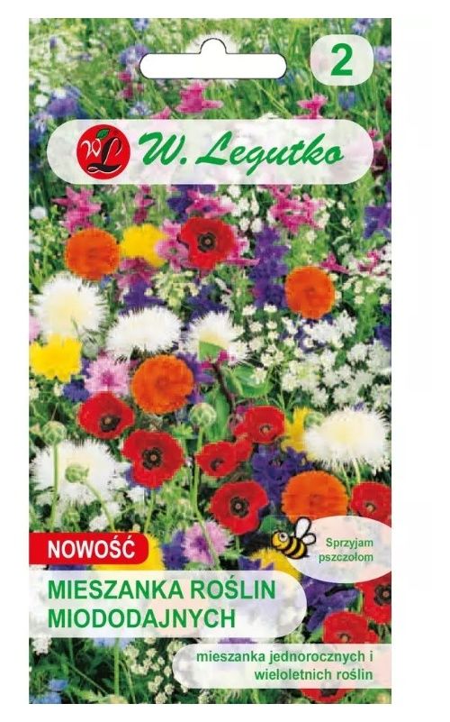 Mieszanka roślin miododajnych 2g Legutko
