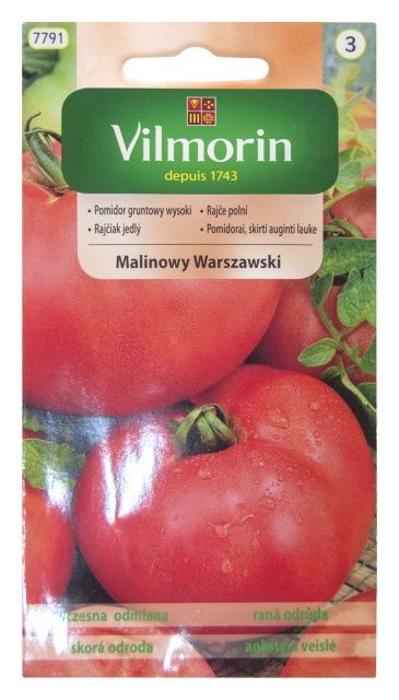 Pomidor malinowy Warszawski 0,5g ST/V