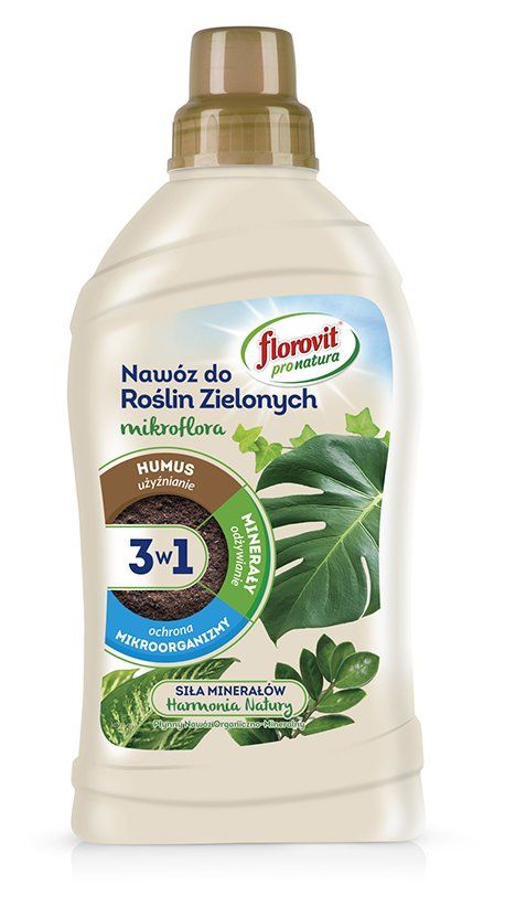 Florovit Mikroflora 3w1 do roślin zielonych 1kg Inco