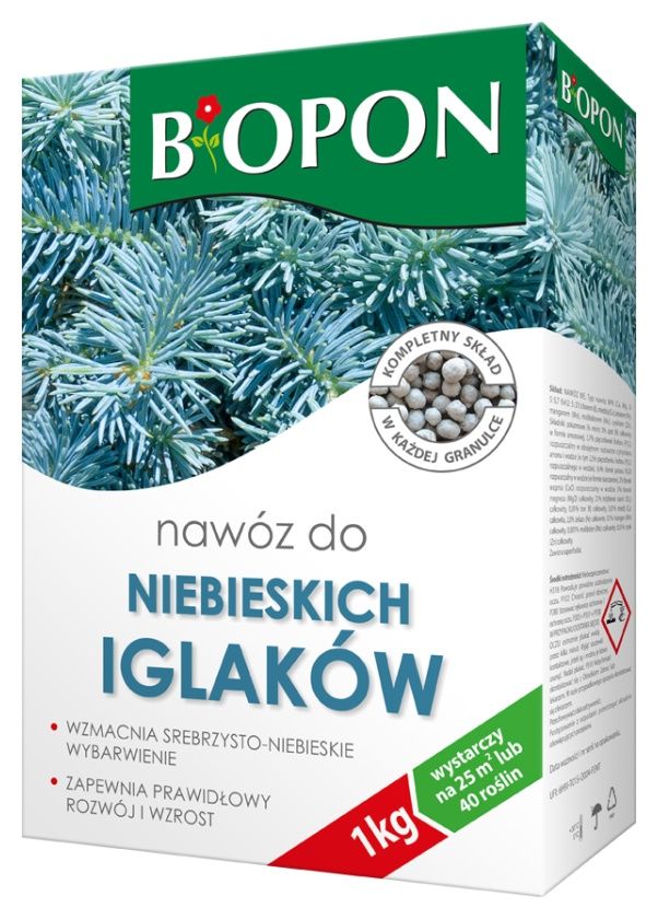 Nawóz do niebieskich iglaków 1 kg Bopon