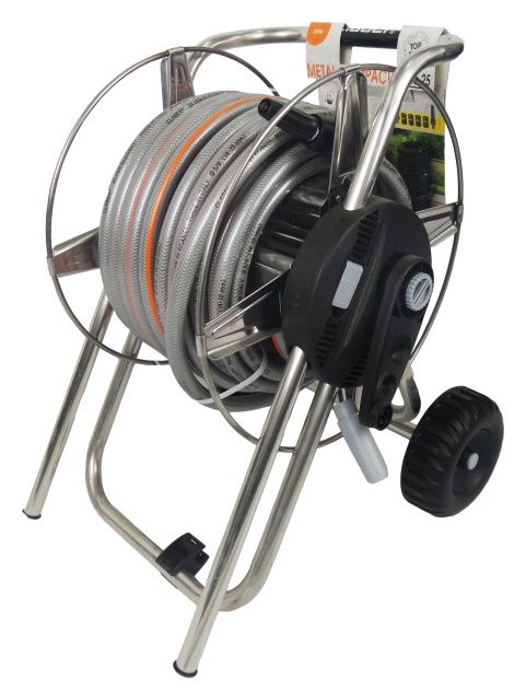 Zestaw wózek Metal Pronto 25 z wężem i złączkami 8906 Claber