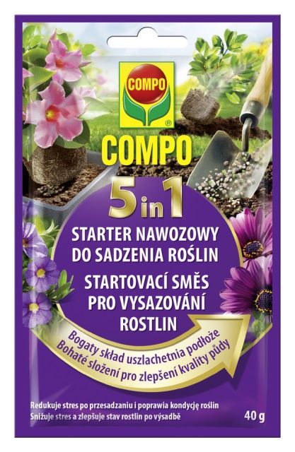 Nawóz Starter 5in1 do sadzenia 40g Compo