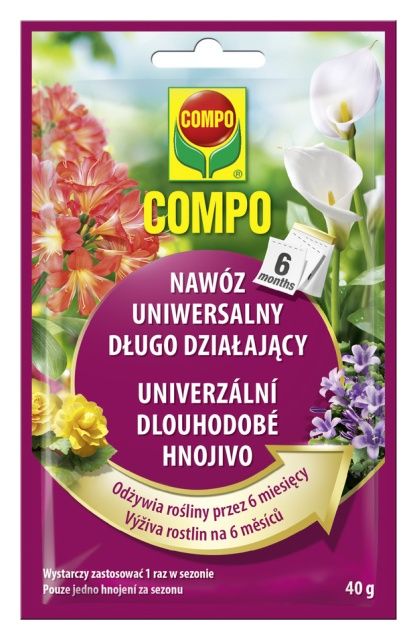 Nawóz uniwersalny długo działający 40g Compo