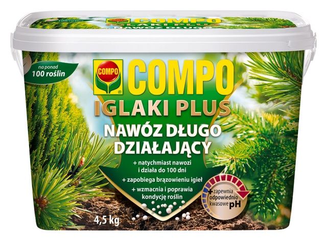 Nawóz długo działający Iglak Plus 4,5kg Compo