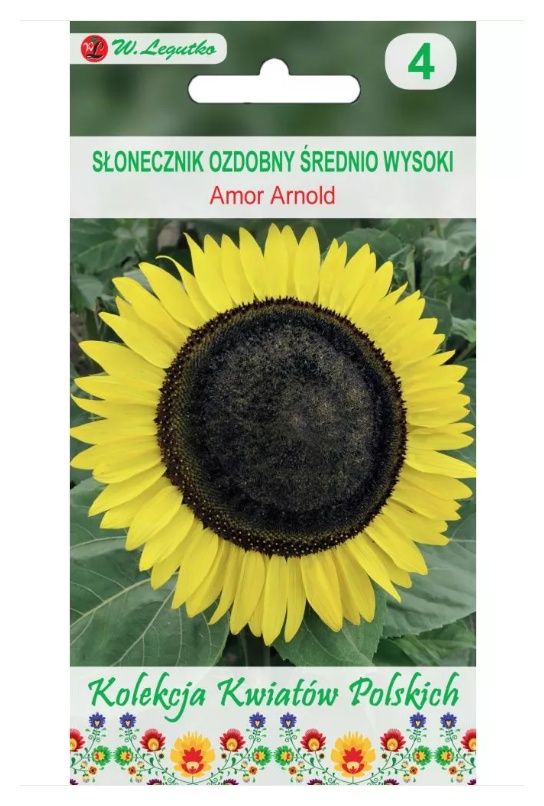 Słonecznik ozdobny Amor żółty 2g Legutko