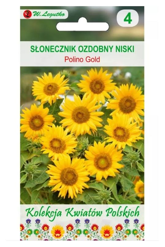 Słonecznik ozdobny Polino Gold 1g Legutko