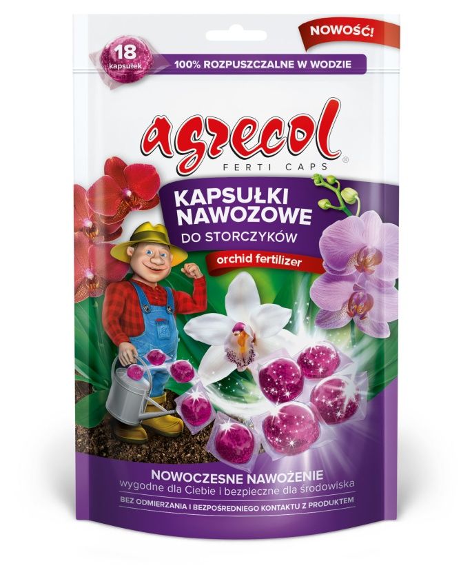 Kapsułki do storczyków Ferticaps 18szt Agrecol