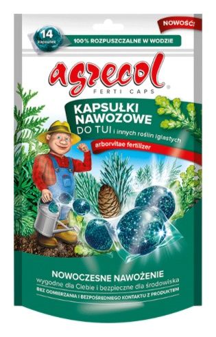 Kapsułki do tuji Ferticaps 14szt Agrecol 