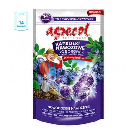 Kapsułki do borówek Ferticaps 14szt Agrecol