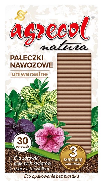 Pałeczki nawozowe Natura 30 szt Agrecol