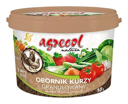 Obornik granulowany kurzy 10L Agrecol