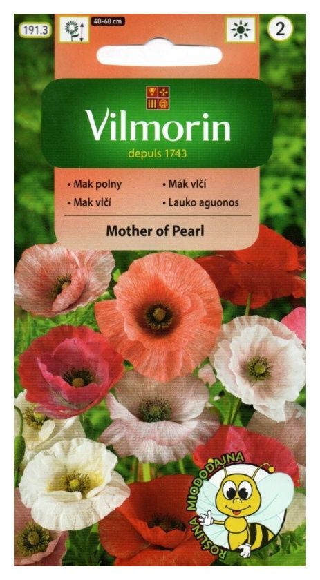 Mak polny Mother of Pearl 0,1g Vilmorin