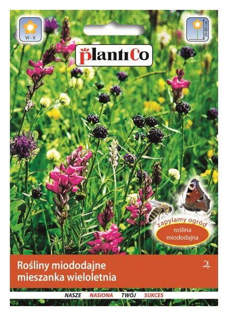 Rośliny miododajne mieszanka wieloletnia 10g Plantico