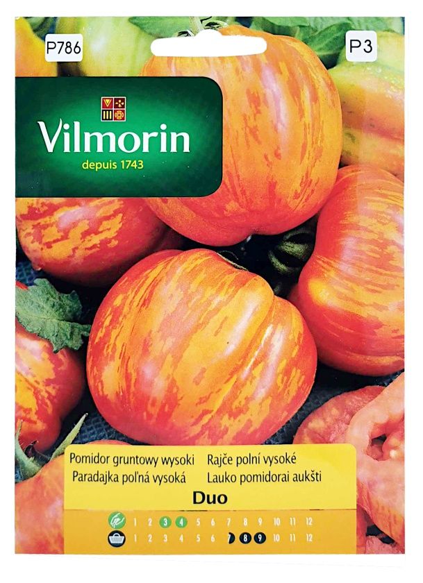 Pomidor Duo pod osłony 0,5g Vilmorin