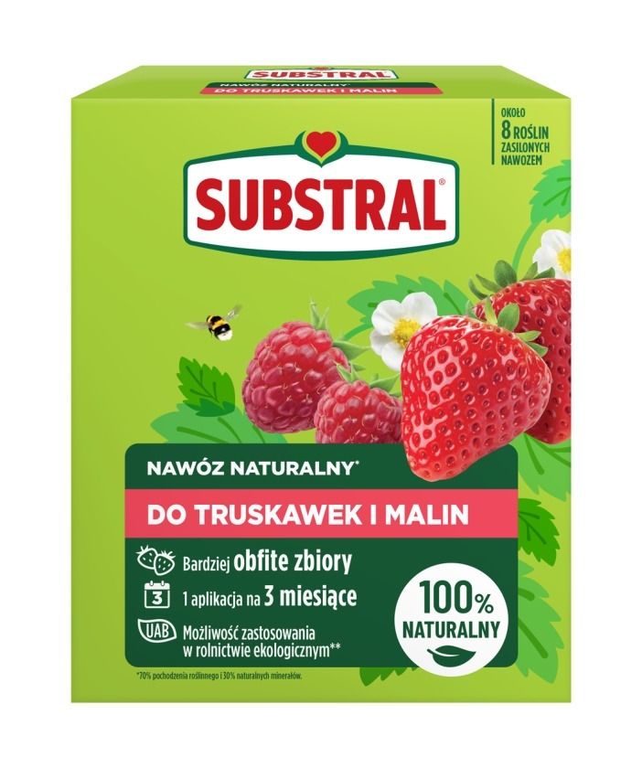 Nawóz naturalny do truskawek i malin 650 g Substral