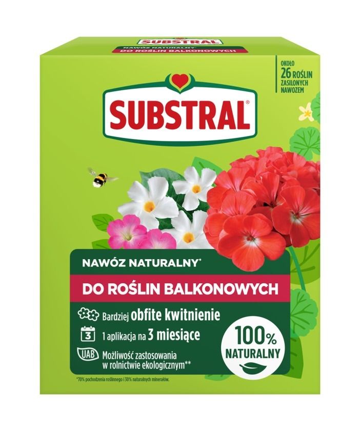 Nawóz naturalny do roślin balkonowych 650g Substral