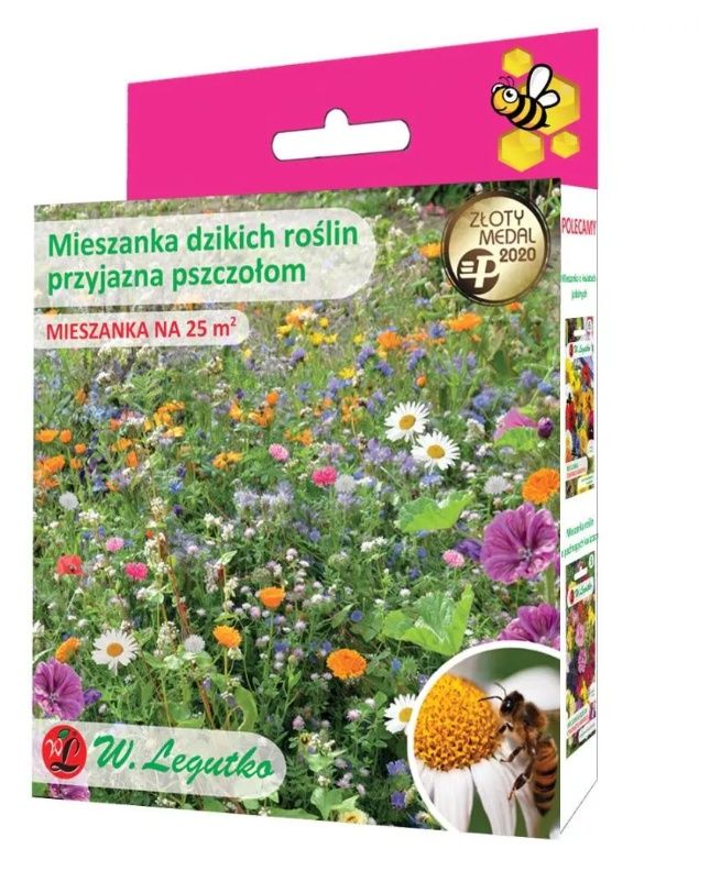 Mieszanka roślin miododajnych dzikich 125g Legutko