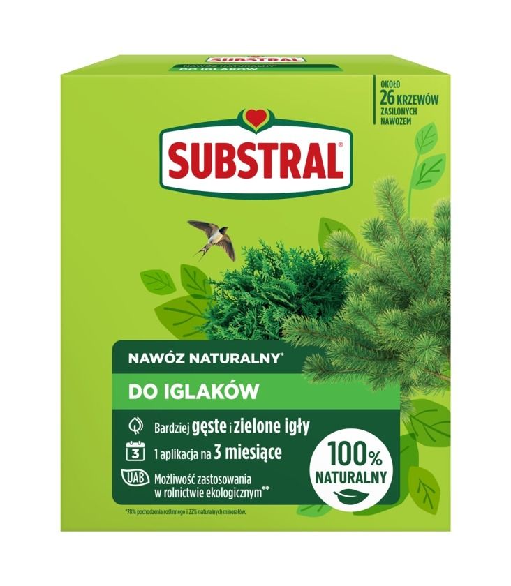Nawóz naturalny do iglaków 1,2 kg Substral