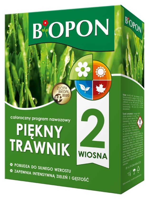 Nawóz Piękny trawnik wiosna 2kg Bopon