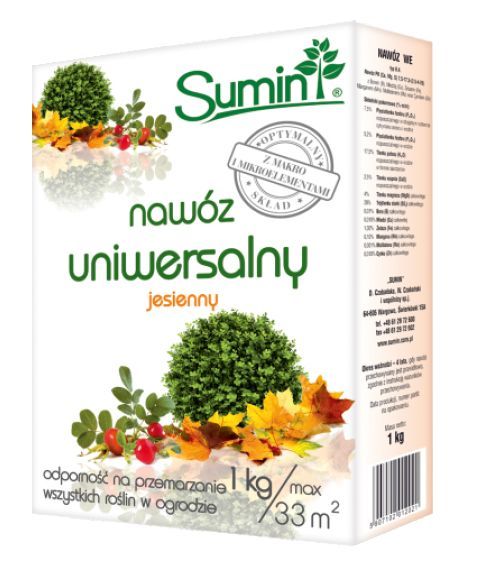 Nawóz jesienny uniwersalny Sumin