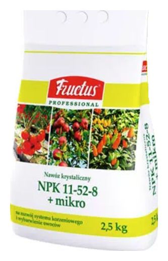 Fructus Professional 11-52-8 2,5 kg Fosfan