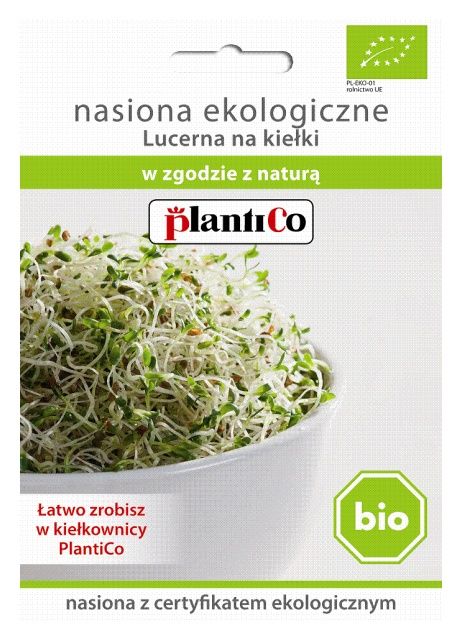 Bio Lucerna na kiełki 20g Plantico