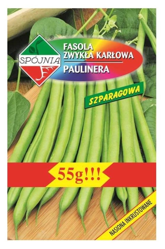 Fasola zielona szparagowa Paulinera 55g Spójnia