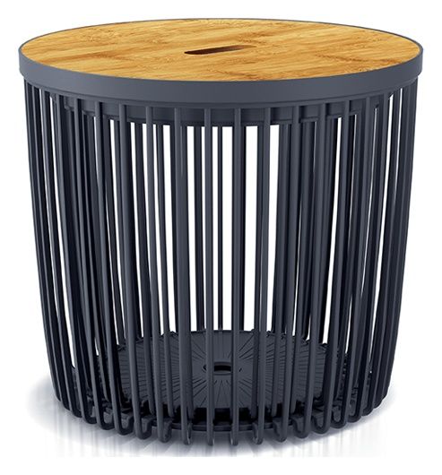 Kosz Clubo ICLU2TS antracyt Prosperplast