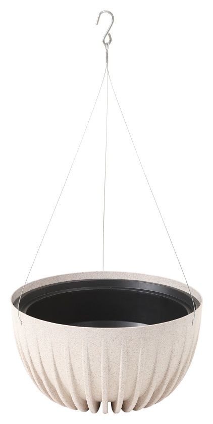 Doniczka Misa Mira Eco Wood wisząca Lamela