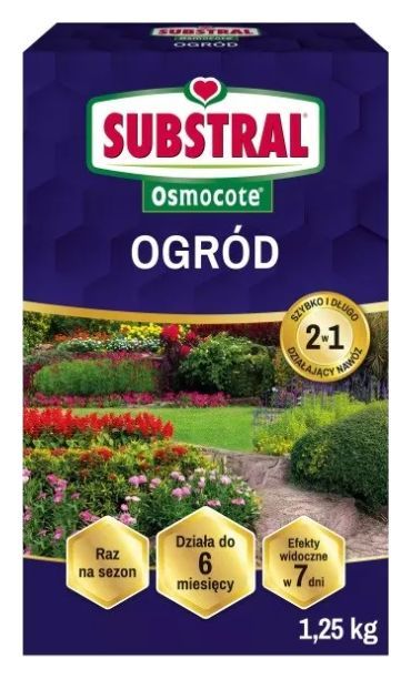 Nawóz długodziałający Osmocote 2w1 do ogrodu Substral
