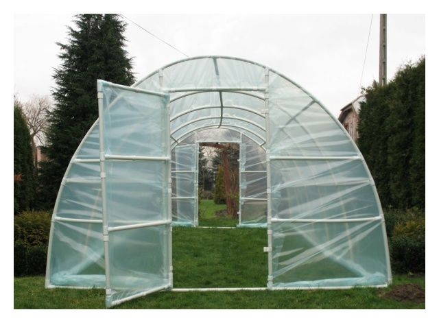 Konstrukcja tunelowa Aw8 z folią 8,4x3x1,9m Lemar