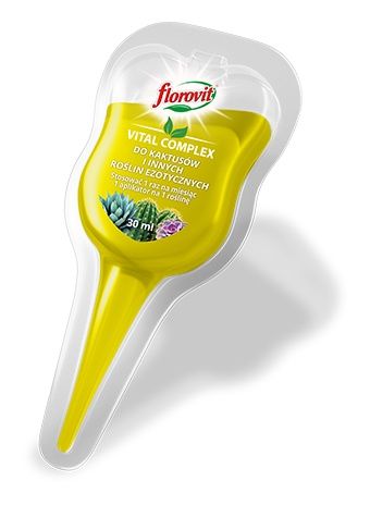 Aplikator Florovit Vital Complex do kaktusów i innych roślin egzotycznych 30 ml Inco