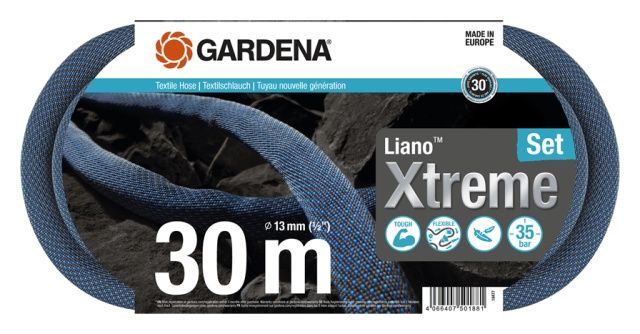 Wąż tekstylny Liano Xtreme 30m zestaw 18477-20 Gardena
