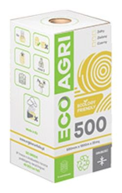 Folia do sianokiszonki 50 cm 1800 mb Eco Agri żółta ERG Bieruń