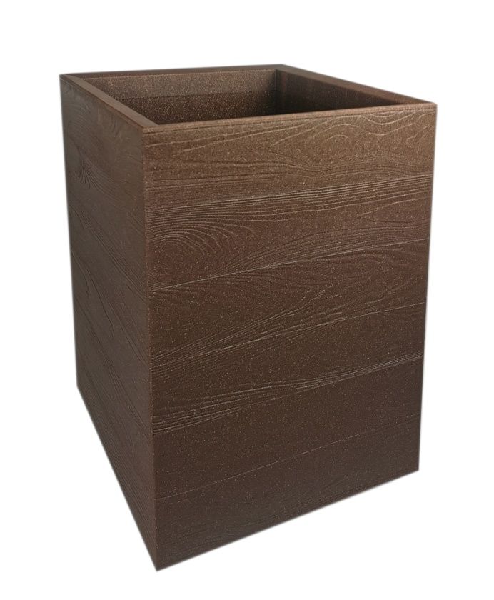 Kwietnik Karo Eco Coffee wysoki 400x400x600mm Lamela