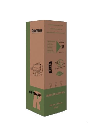 Folia do sianokiszonki Unterland R 75 cm szara Coveris