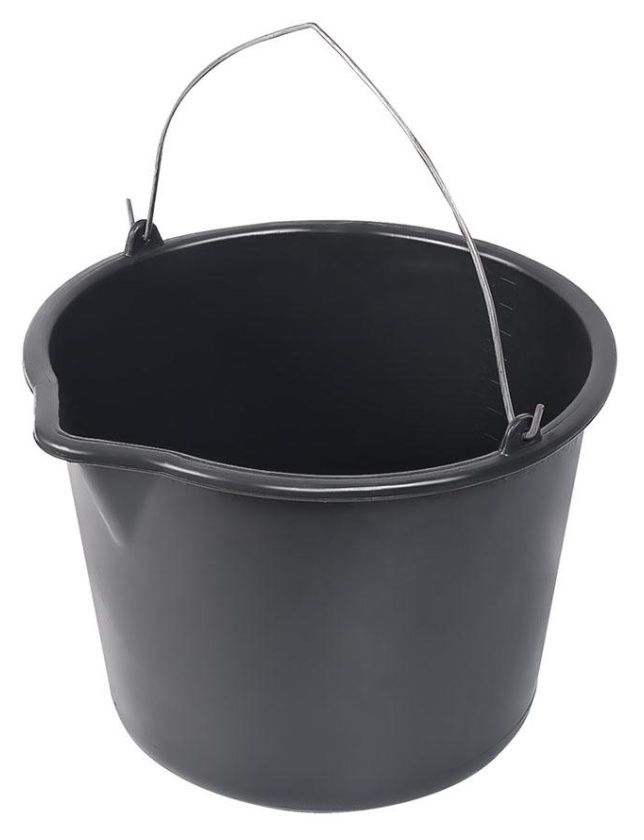Wiadro budowlane 12L z lejkiem 