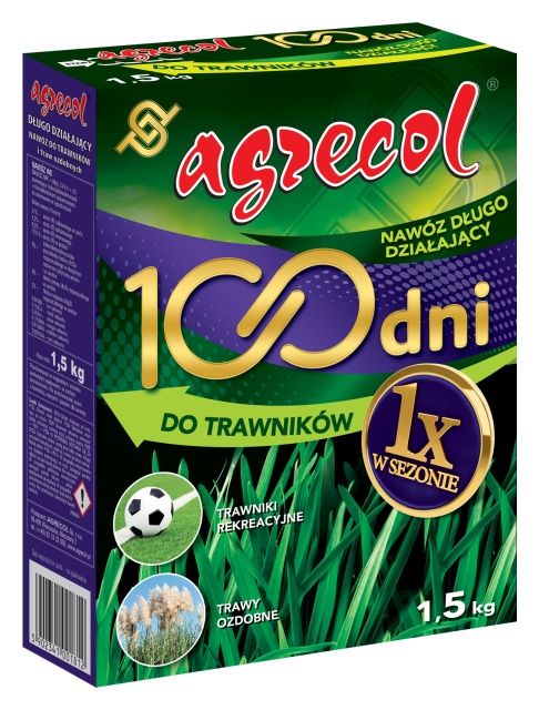 Nawóz 100 dni do trawników Agrecol