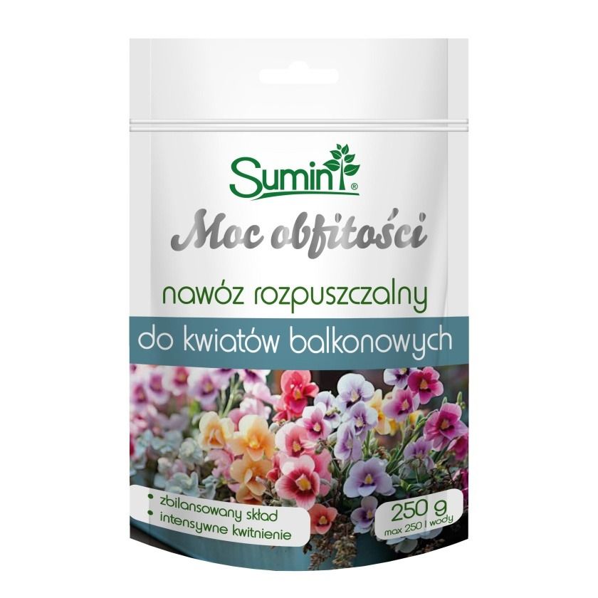 Nawóz do kwiatów balkonowych Moc obfitości 250g Sumin