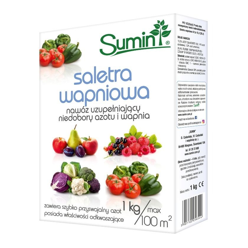 Saletra wapniowa 1kg Sumin