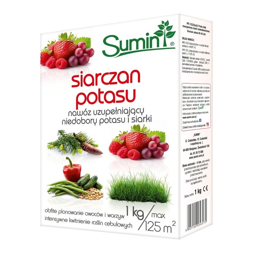 Siarczan potasu 1 kg Sumin 