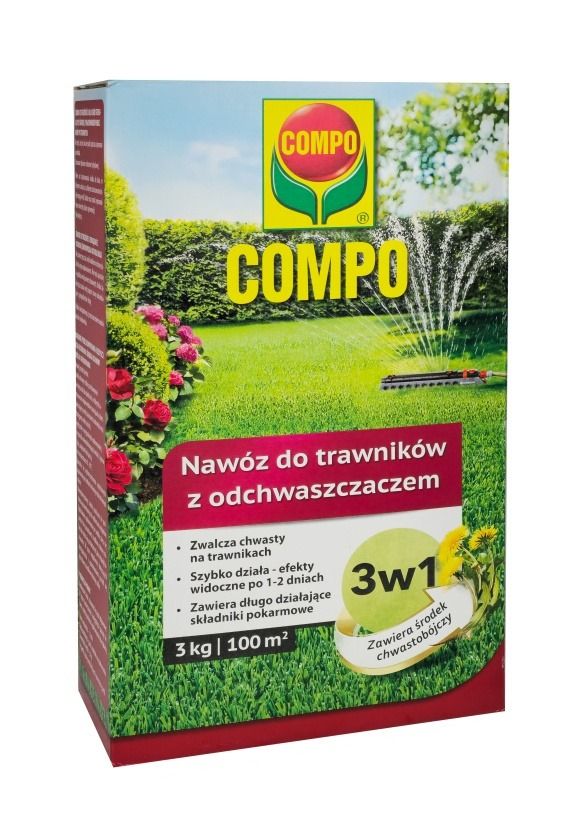 Nawóz Odchwaszczacz 3w1 3 kg Compo