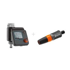 Zestaw Sterownik nawadniania Select 1891-29 + Zraszacz Prosty 18300-20 Gardena