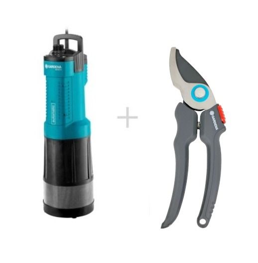 Zestaw Pompa zanurzeniowa 6000/5 1476-20 + Sekator Easy Cut 20241-45 Gardena