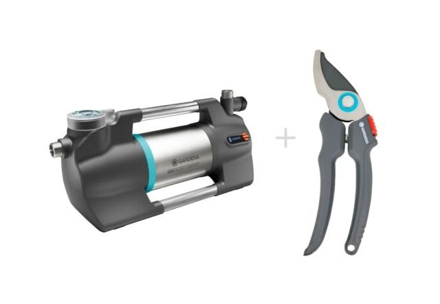 Zestaw Pompa ogrodowa 6300 Silent 9058-20 + Sekator Easy Cut 20241-45 Gardena